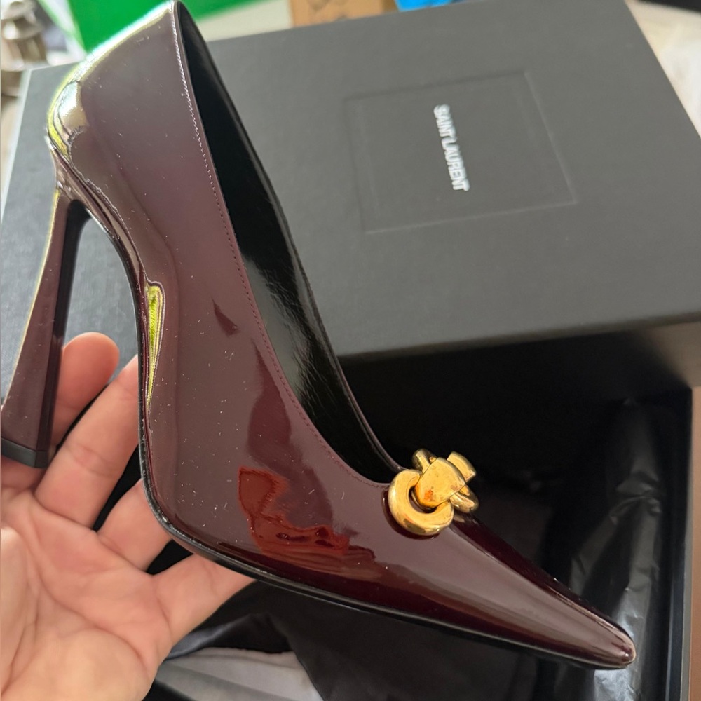 Saint Laurent Pumps 36EU Bordeaux - Picture 4 of 5